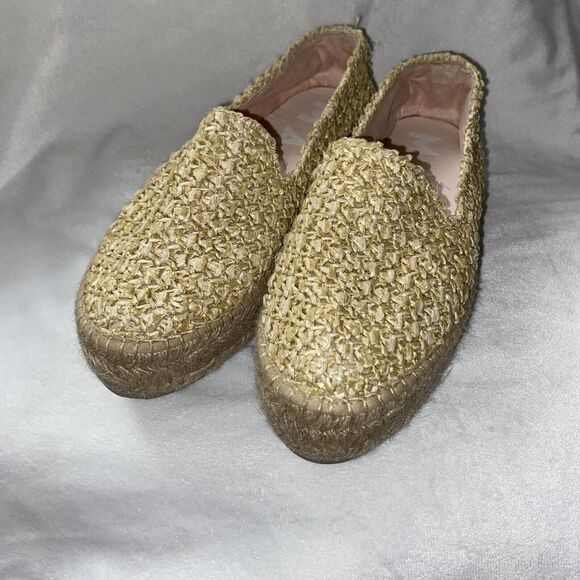 Manebi Yucatán Raffia Women’s Espadrilles Shoe Size 37 - Picture 2 of 13